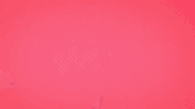 a pink and yellow graphic with the letters k and u on a pink background