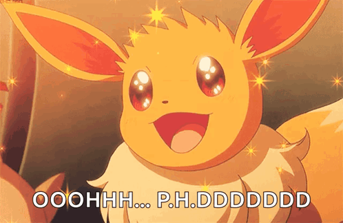 a cartoon eevee says ooohh.. p.h.ddddddd