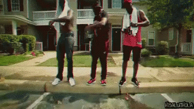 When Everybody In Your Crew Is Feeling Good GIF - Ayy Turn Up Turning Up GIFs