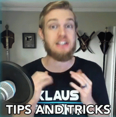Tips And Tricks Klaus GIF - Tips And Tricks Klaus Information GIFs