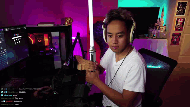 Calvin Cabiling Sword GIF - Calvin Cabiling Sword Lets Fight GIFs