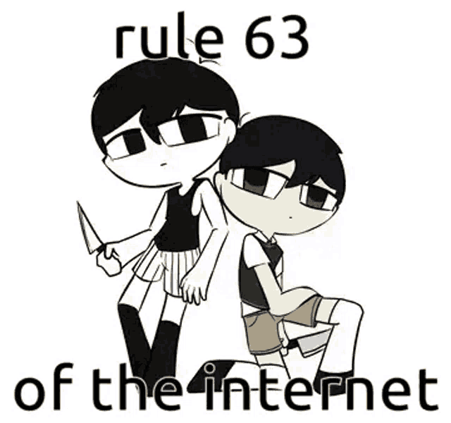 Rule63 Omori GIF