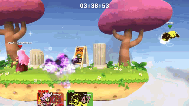 Kirby Fighters Combo GIF