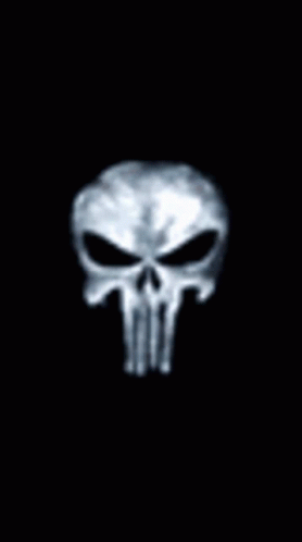 Punisher Skull GIF - Punisher Skull Blinking GIFs