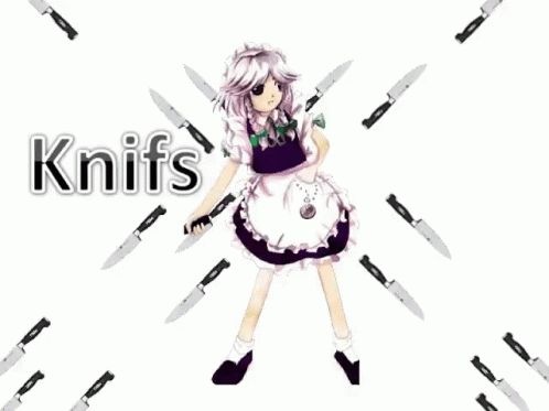 Touhou Knife GIF - Touhou Knife Anime GIFs