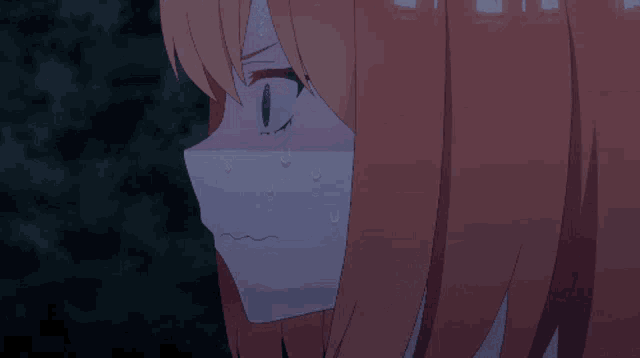 a close up of a girl with the words u-uesugi-san