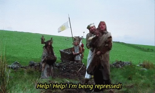Monty Python Repressed GIF - Monty Python Repressed Help GIFs