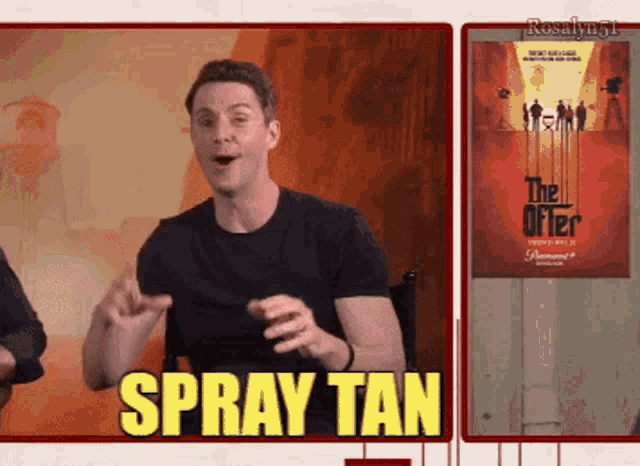 Matthew Goode The Offer GIF - Matthew Goode The Offer Spray Tan GIFs
