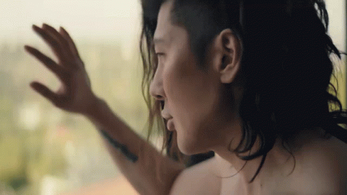 Laying On The Window Guy Tang GIF - Laying On The Window Guy Tang Friends Song GIFs