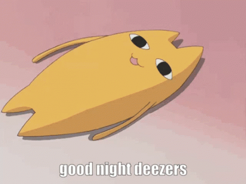 Good Night Deezers Deezers GIF - Good Night Deezers Deezers Osaka GIFs