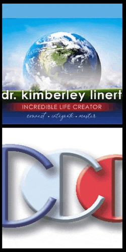 a poster for dr. kimberley linert with a picture of the earth on it