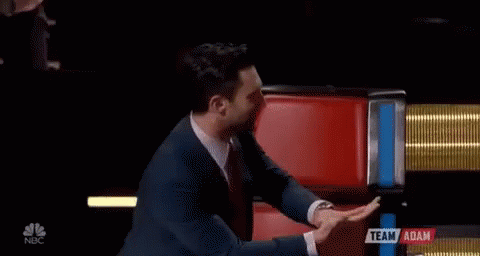 Proud Of You GIF - Adam Levine The Voice Clapping GIFs