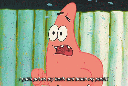 When I Wake Up To Check My Tumblr…… Click To Follow This Blog, You Will Be So Glad You Did! GIF - Patrick Funny Running GIFs
