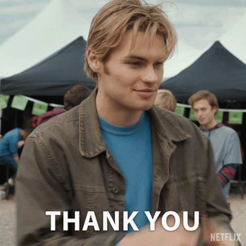 Thank You Cole Walter GIF - Thank You Cole Walter My Life With The Walter Boys GIFs
