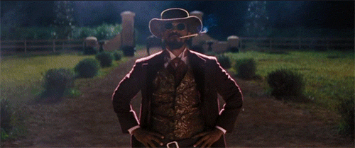 Django GIF - Django Unchained Jamie Foxx Smoking GIFs