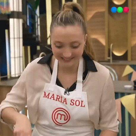 Sorprendido María Sol GIF - Sorprendido María Sol Master Chef Argentina GIFs