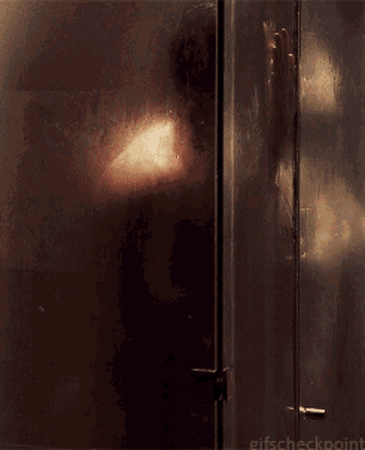 a person taking a shower with the words gifscheckpoint below