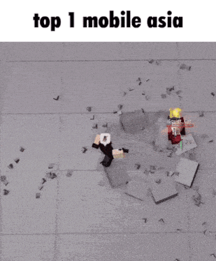 a screenshot of a video game with the words top 1 mobile asia at the top