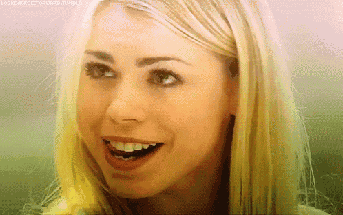 a close up of a woman 's face with her mouth open and a watermark that says lookbackseforawards.tumblr
