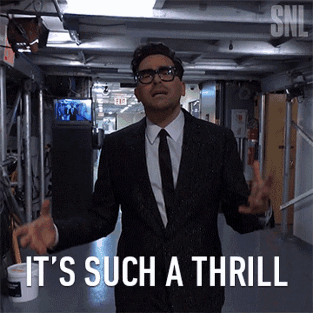 Its Such A Thrill Dan Levy GIF