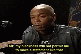 Dave Chappelle Show GIF - Dave Chappelle Show Blackness GIFs