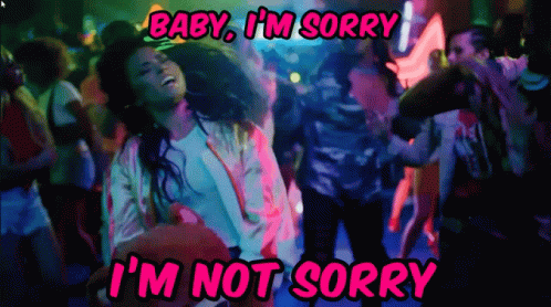 Demi Lovato Sorry Not Sorry GIF - Demi Lovato Sorry Not Sorry Break Up GIFs