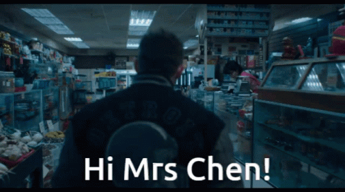 Hi Mrs Chen Venom GIF - Hi Mrs Chen Venom Good Evening Venom GIFs