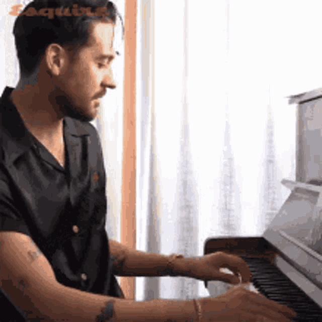 Playing The Piano G Easy GIF - Playing The Piano G Easy Gerald Earl Gillum GIFs