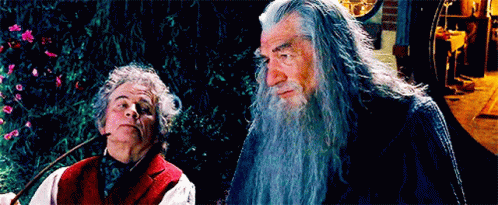 Bilbo Baggins GIF - Bilbo Baggins Gandalf GIFs