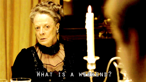 Everybody'S Working For The Weekend GIF - Wee GIFs