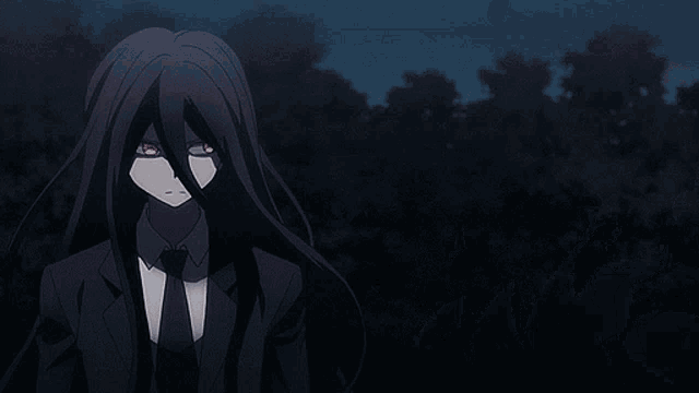 a couple of anime characters are fighting each other with a sword .