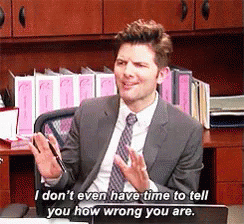 Wrong Parks And Rec GIF - Wrong Parks And Rec Ben GIFs