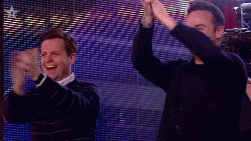 Applause Declan Donnelly GIF - Applause Declan Donnelly Ant Mcpartlin GIFs