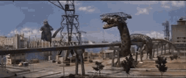 Godzilla Destroy All Monsters GIF - Godzilla Destroy All Monsters Manda GIFs