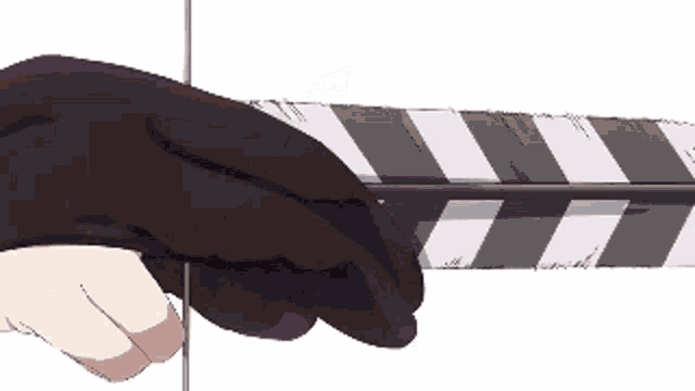 a pixel art of a girl holding a bow and arrow in a purple light .