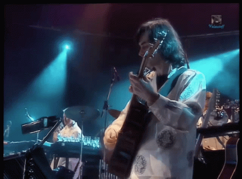 Mike Oldfield Band GIF - Mike Oldfield Band Concert GIFs