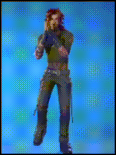 a pixelated image of a man flexing his muscles against a blue background