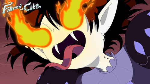 Fire Eyes Marceline GIF - Fire Eyes Marceline Adventure Time Fionna And Cake GIFs