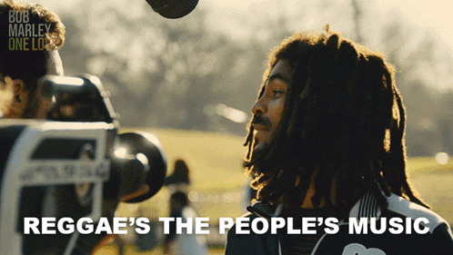 bob marley 's one love reggae 's the people 's music is displayed