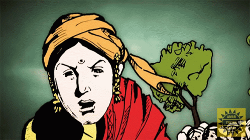 How Many Of You Will Fight Along With Me Rani Lakshmi Bai GIF - How Many Of You Will Fight Along With Me Rani Lakshmi Bai Amar Chitra Katha GIFs