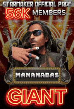 starmaker official page 56k members giant mananabas