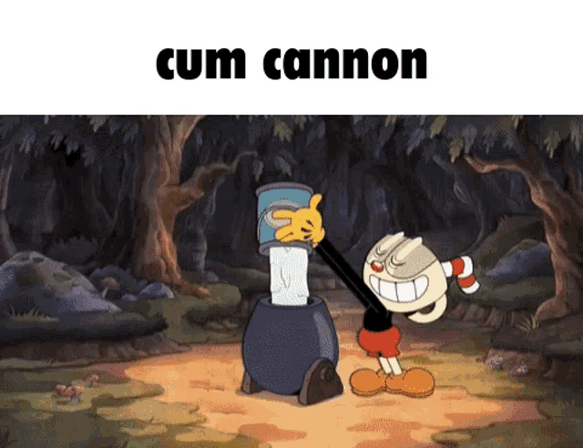 Cum Cannon GIF