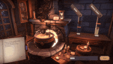 a screenshot of a game showing a cauldron with buttery butter