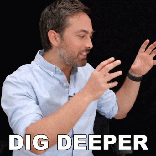 Dig Deeper Derek Muller GIF - Dig Deeper Derek Muller Veritasium GIFs
