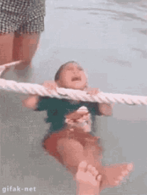 Cant Touch The Ground Swim GIF - Cant Touch The Ground Swim Cry GIFs