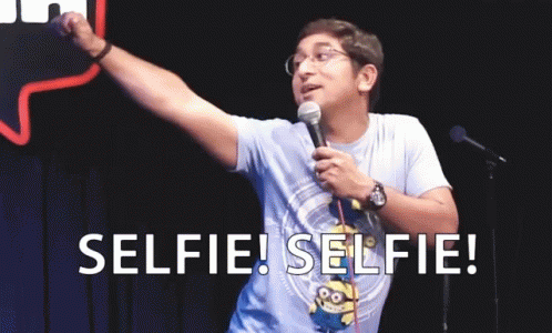 Selfie Appurv Gupta GIF - Selfie Appurv Gupta The Laugh Club GIFs