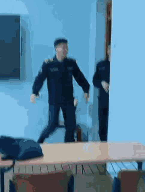 Soldier Man Dancing GIF - Soldier Man Dancing Young Boy Right Body GIFs