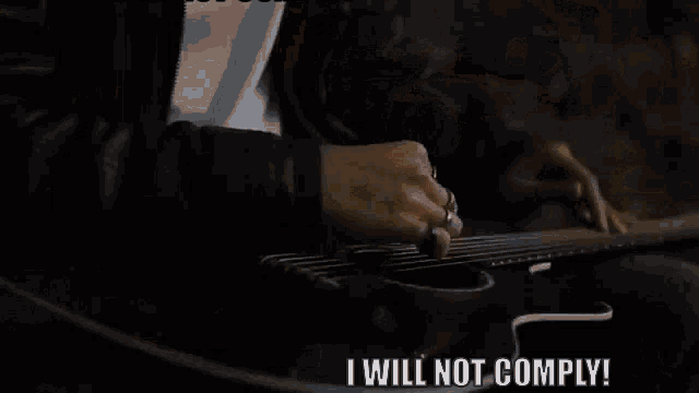 Blind Joe I Will Not Comply GIF - Blind Joe I Will Not Comply Noncompliance GIFs