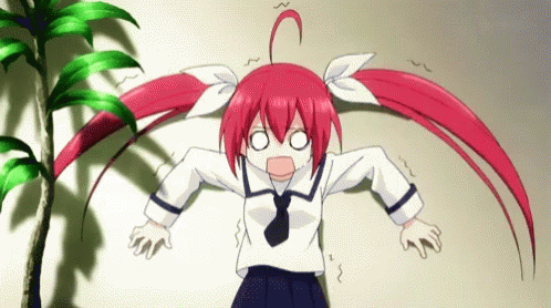 Shook Date A Live GIF - Shook Date A Live Tantrums GIFs