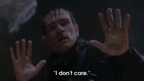 Good To Know. GIF - The Fugitive Tommy Lee Jones I Dont Care GIFs